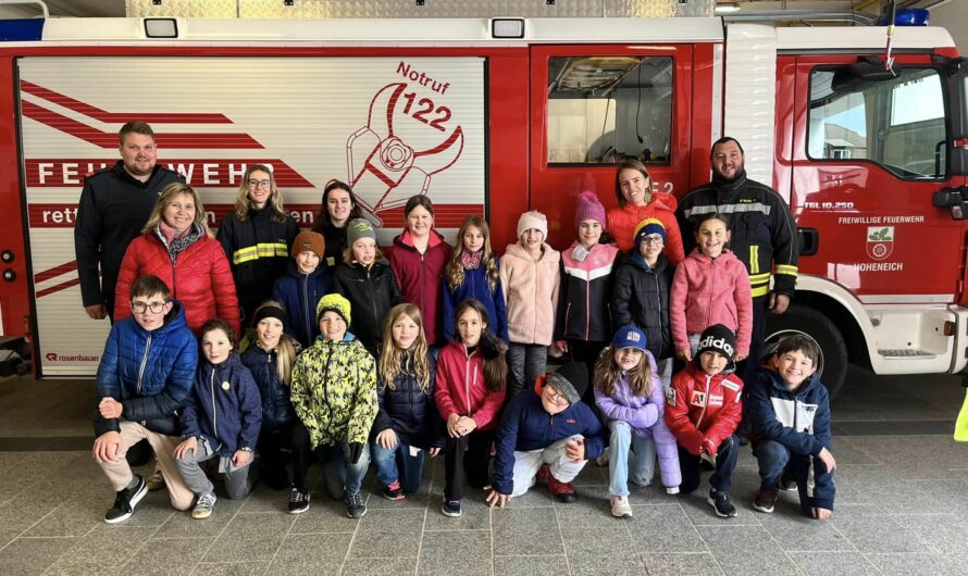 ..:: Volkschule Hoheneich zu Besuch bei der Feuerwehr ::.. 

Gestern durften wir…